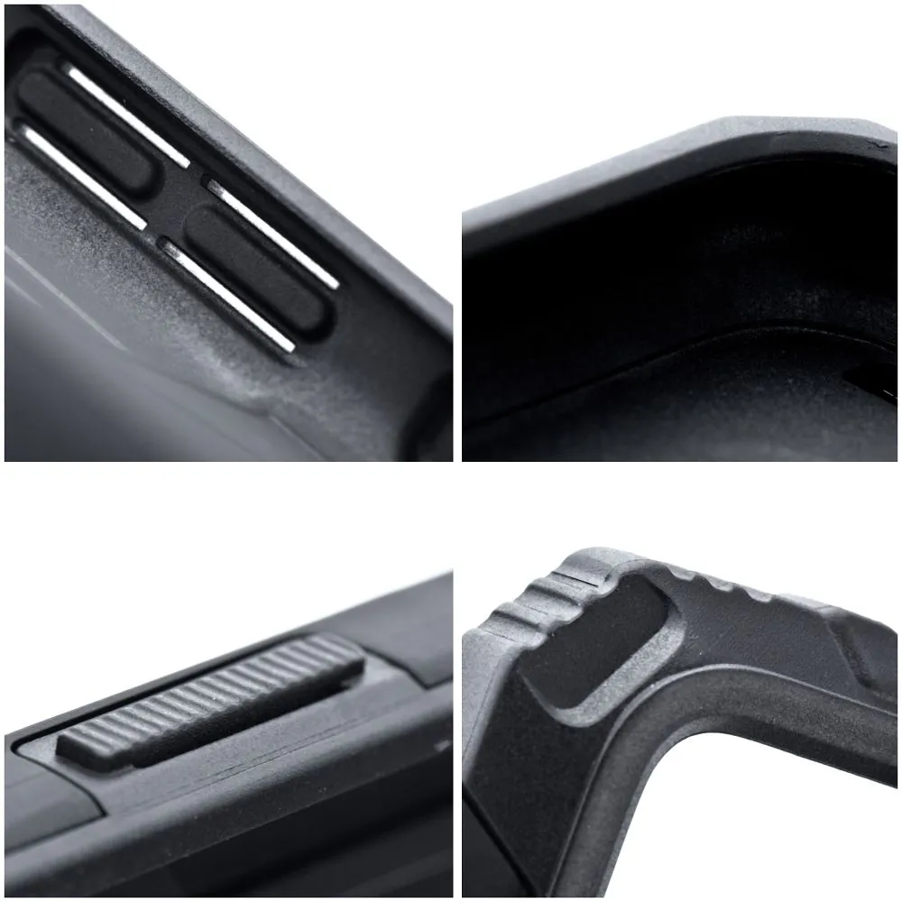 Hybridní pouzdro Coolcase Nitro na mobil Apple iPhone 13 Pro černé odolné se stojánkem