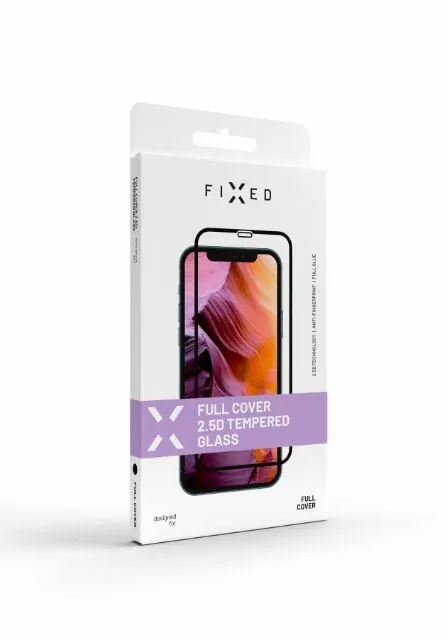 Ochranné tvrzené sklo Fixed pro Motorola Moto G60 na celý displej, černé 8591680181704