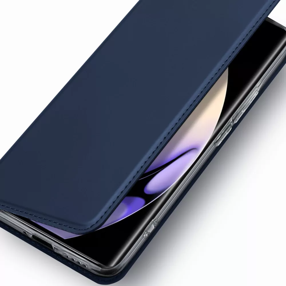 Prémiové flipové pouzdro DUX DUCIS SKIN na mobil Samsung Galaxy A54 5G zlatavé