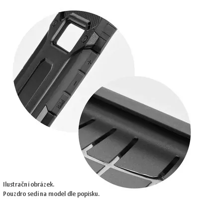 Odolné pouzdro Coolcase Armor na mobil Samsung Galaxy A34 5G černé