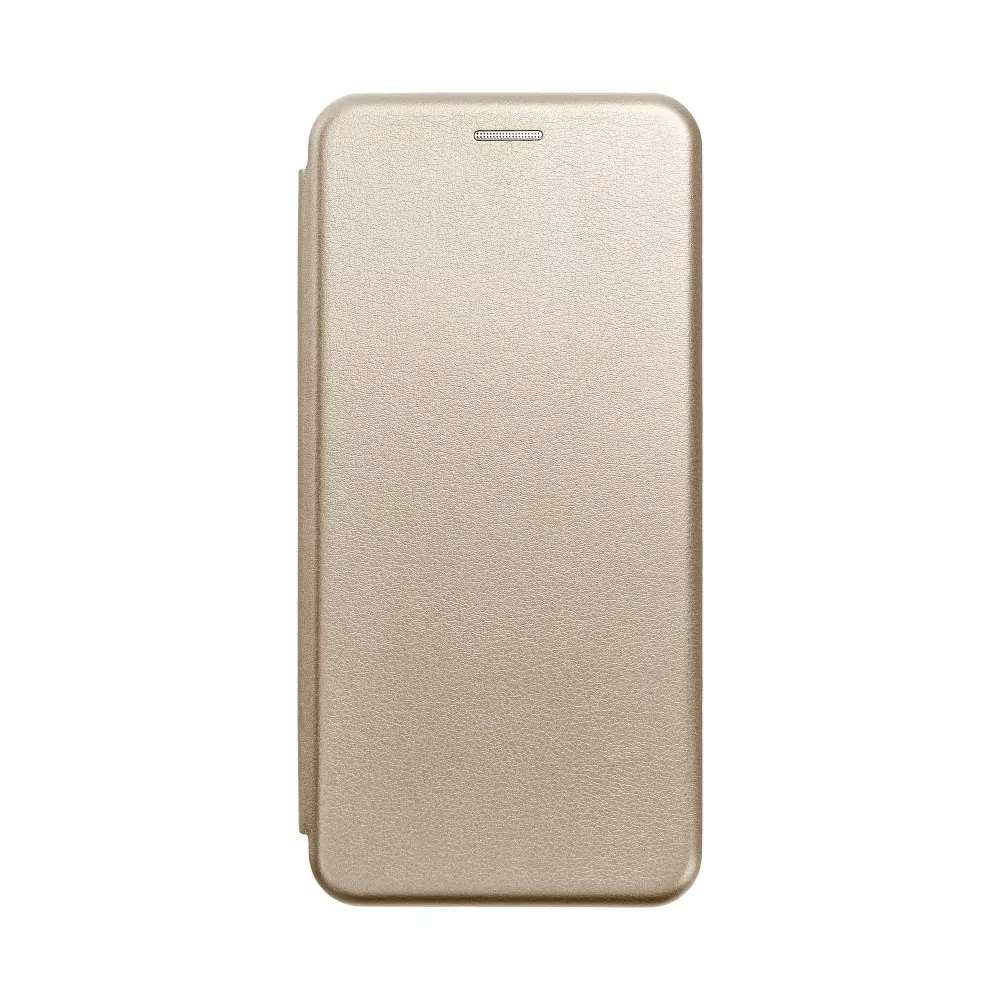 Otevírací flipové pouzdro Coolcase Elegance na mobil Samsung Galaxy A14 5G / LTE zlatavé