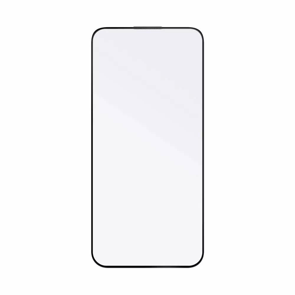 Ochranné tvrzené sklo FIXED na displej Apple iPhone 15 Pro s černým rámečkem (8591680156931)