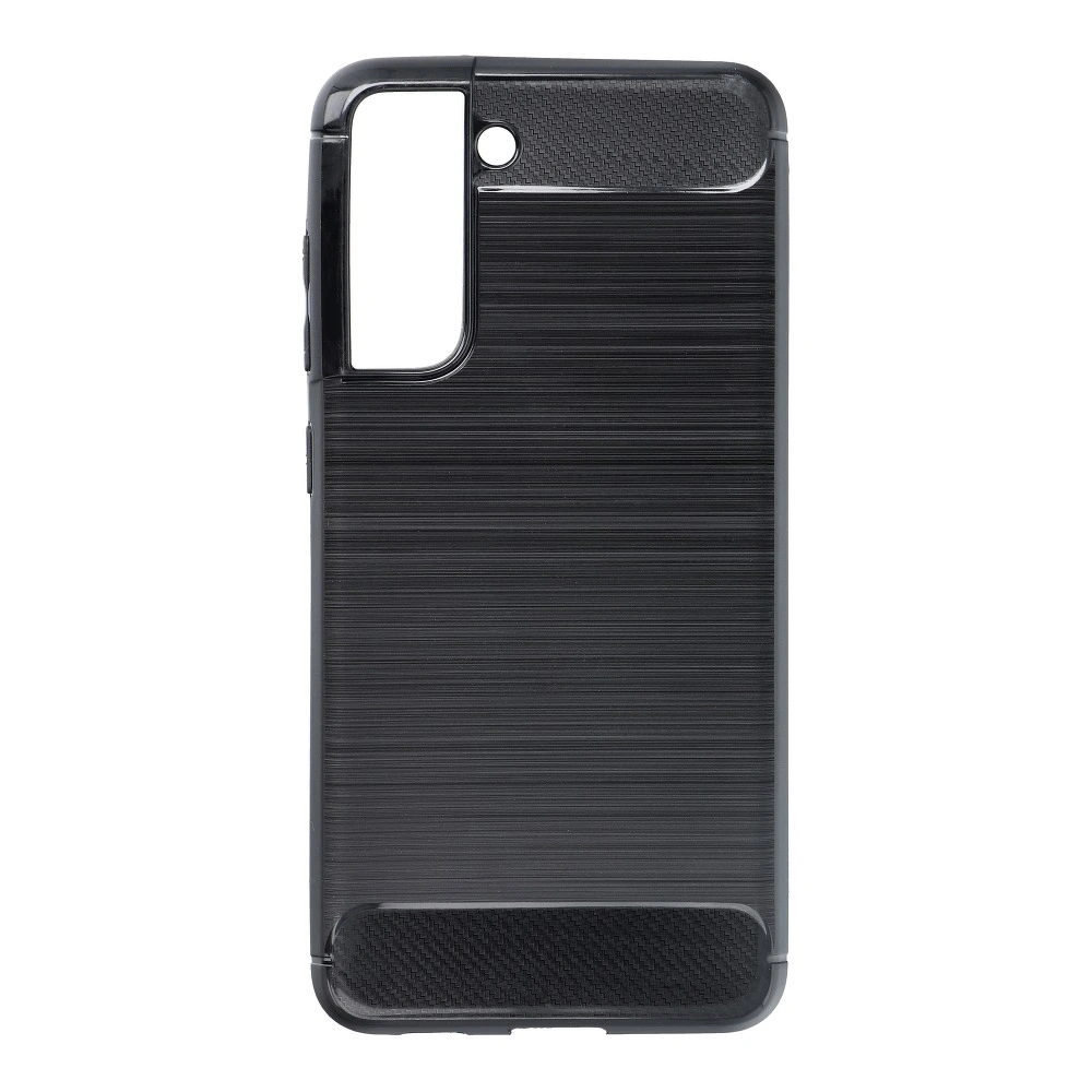Silikonové pouzdro Coolcase Carbon na mobil Samsung Galaxy S23 FE Černé