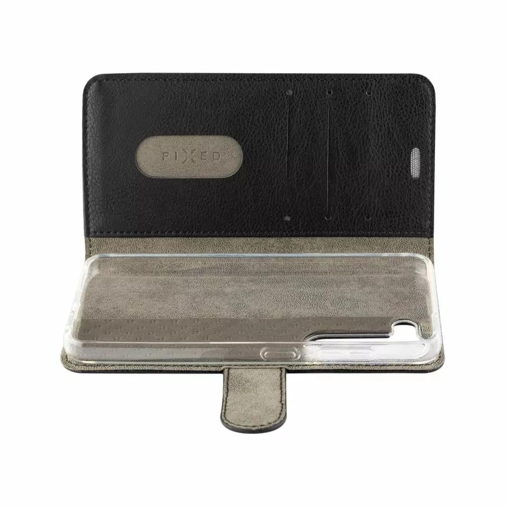 Flipové pouzdro Fixed Opus na mobil Samsung Galaxy S24 Plus Černé