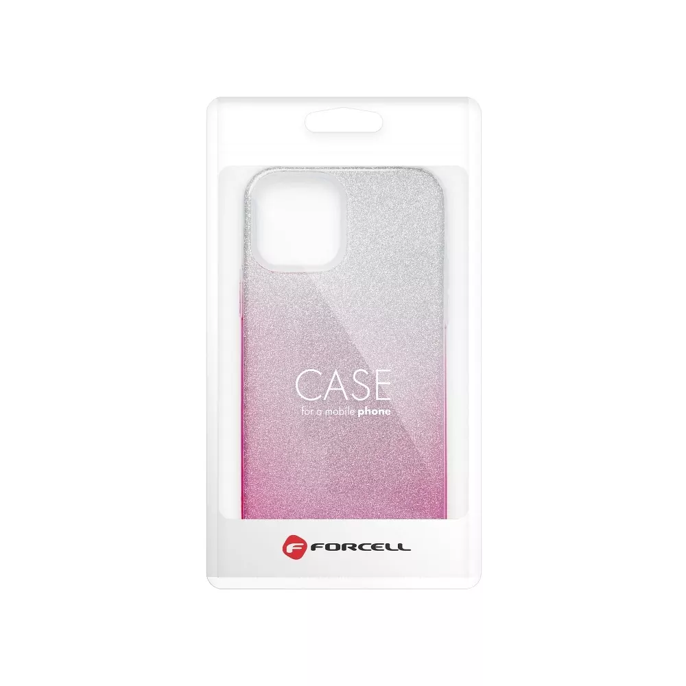 Třpytivé pouzdro Coolcase Shining na mobil Samsung Galaxy A25 5G Pink Silver