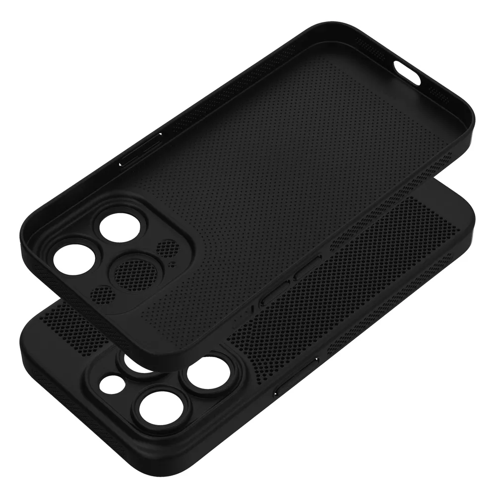 Plastové tvrdé pouzdro Coolcase Breezy na mobil Xiaomi Redmi Note 12 4G Černé