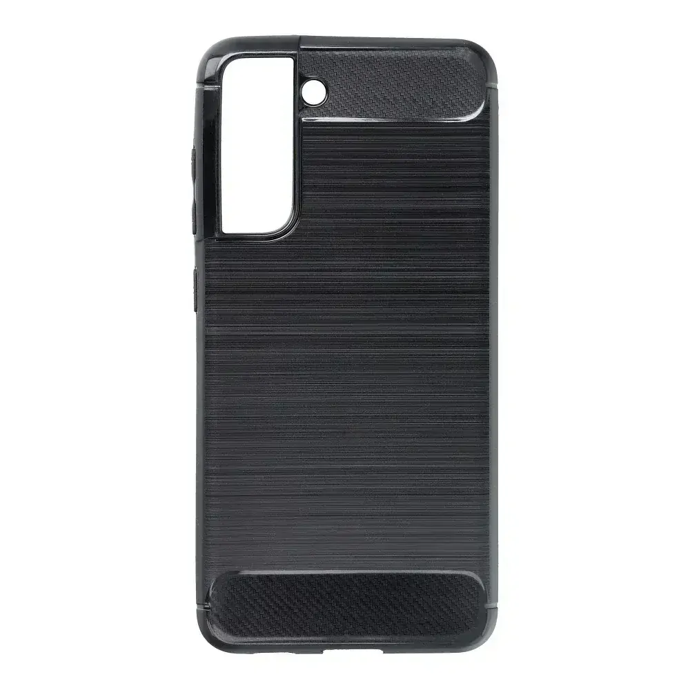 Silikonové pouzdro Coolcase Carbon na mobil Samsung Galaxy A15 / A15 5G Černé
