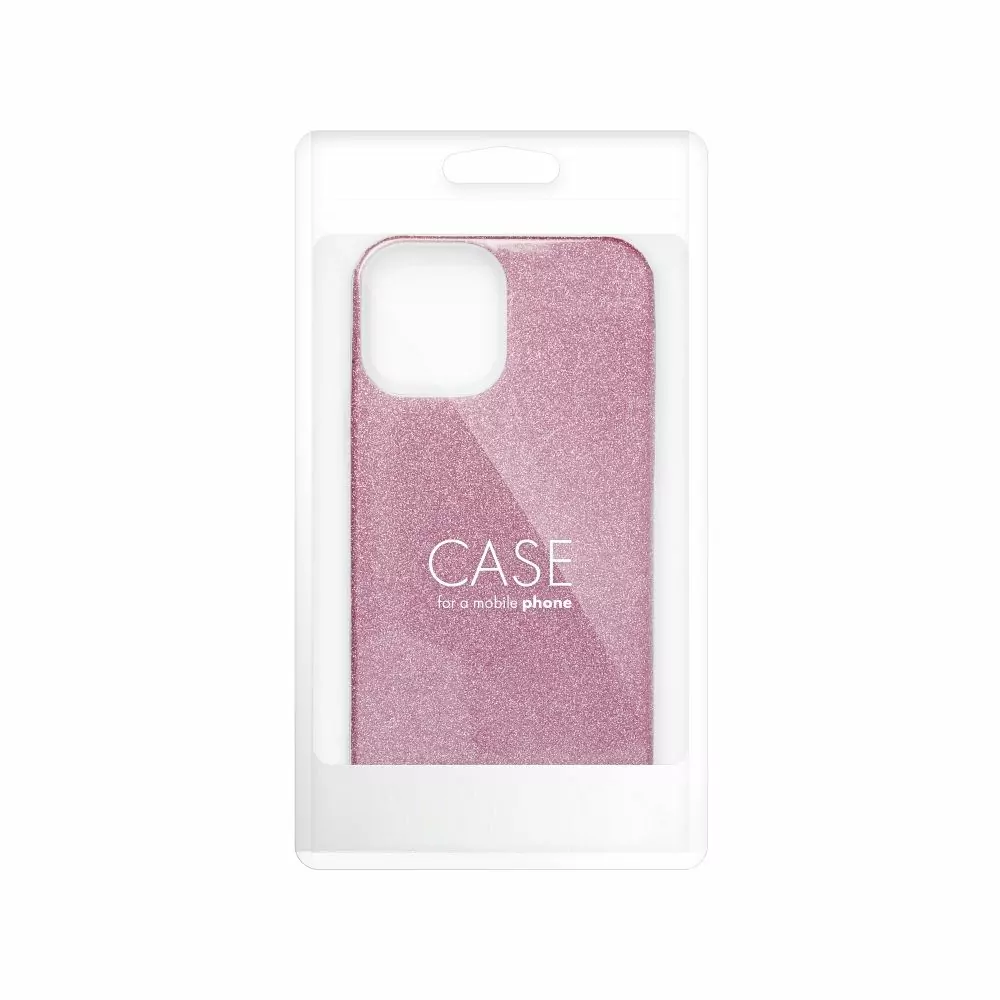 Třpytivé pouzdro Coolcase Shining na mobil Samsung Galaxy A35 5G Stříbrné - Růžové