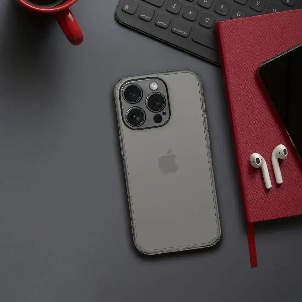 Silikonové pouzdro COOLCASE BOX PREMIUM 1,5mm na mobil Xiaomi Redmi Note 13 Pro Plus 5G - Tmavé transparentní