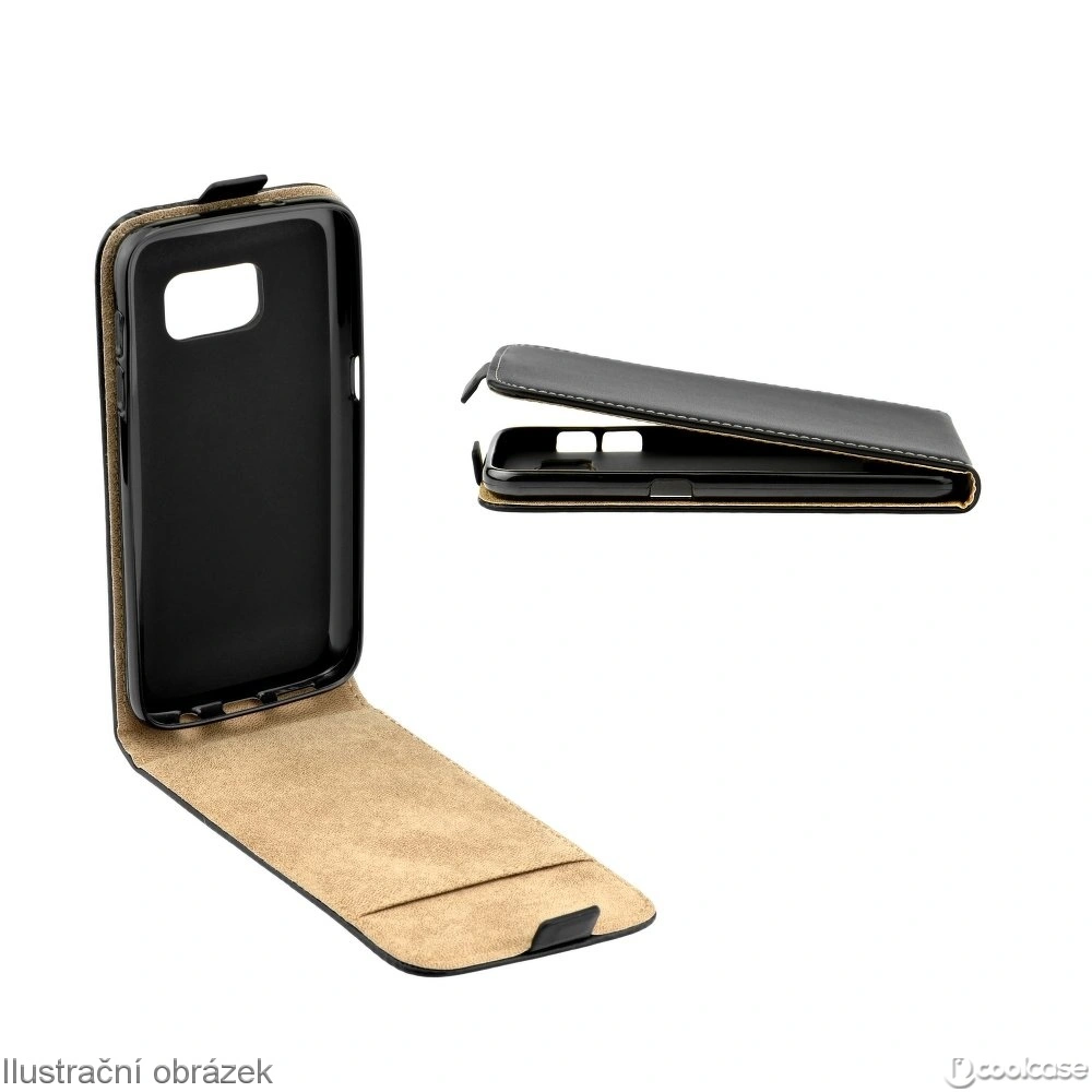 Vertikální flipové pouzdro Coolcase FLEXI FRESH pro Samsung Galaxy J5 (2016) Černé