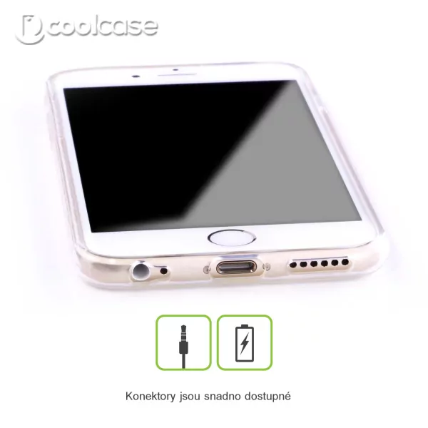 Silikonové pouzdro na mobil Huawei P8 Lite Coolcase Ultra Thin 0,5 mm Čiré