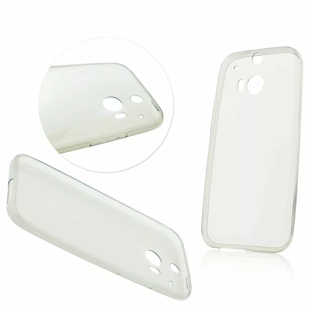 Silikonové pouzdro na mobil Huawei P8 Lite Coolcase Ultra Thin 0,5 mm Čiré