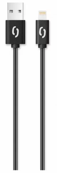 Datový kabel Aligátor s konektorem Lightning, 2m Black
