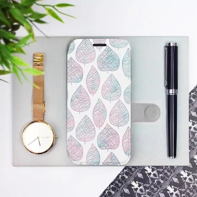 Knížkové flip pouzdro Mobiwear - na Apple iPhone 11 Pro - MX03R - Lístečky