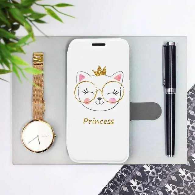 Knížkové flip pouzdro Mobiwear - Sony Xperia 10 II - MH03S - Kočička princess
