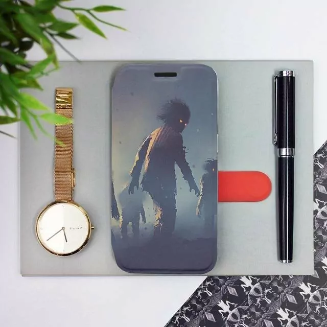 Knížkové flip pouzdro Mobiwear - Huawei Y6p - MA13P - Postavy