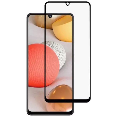 Tvrzené ochranné sklo ALIGATOR GLASS PRINT na Samsung Galaxy A42 5G černé, pro celý displej