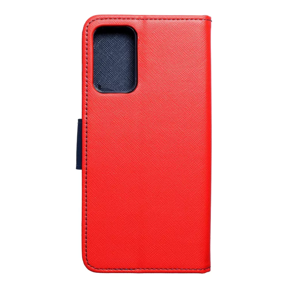 Flipové pouzdro na mobil Coolcase Fancy Book Samsung Galaxy A72 červené