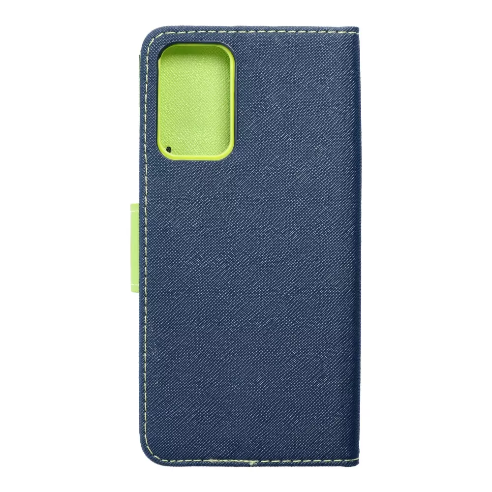 Flipové pouzdro na mobil Coolcase Fancy Book Samsung Galaxy A72 modré