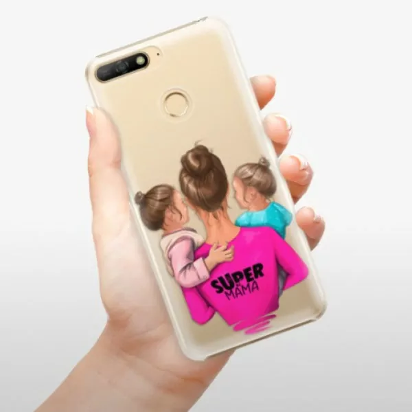 Plastové pouzdro iSaprio Super Máma na mobil Honor 7A / Y6 prime 2018 - poslední kus za tuto cenu