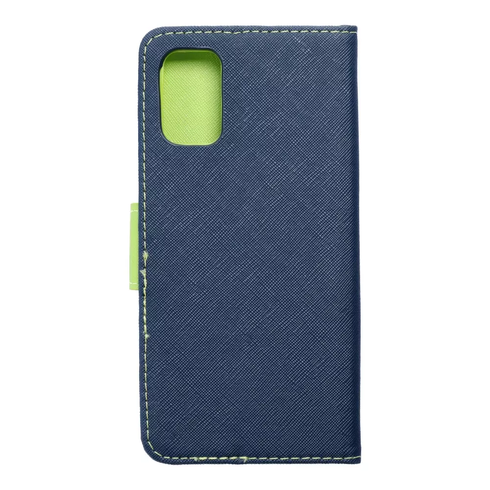 Flipové pouzdro Coolcase Fancy Book na mobil Samsung Galaxy A02s modré