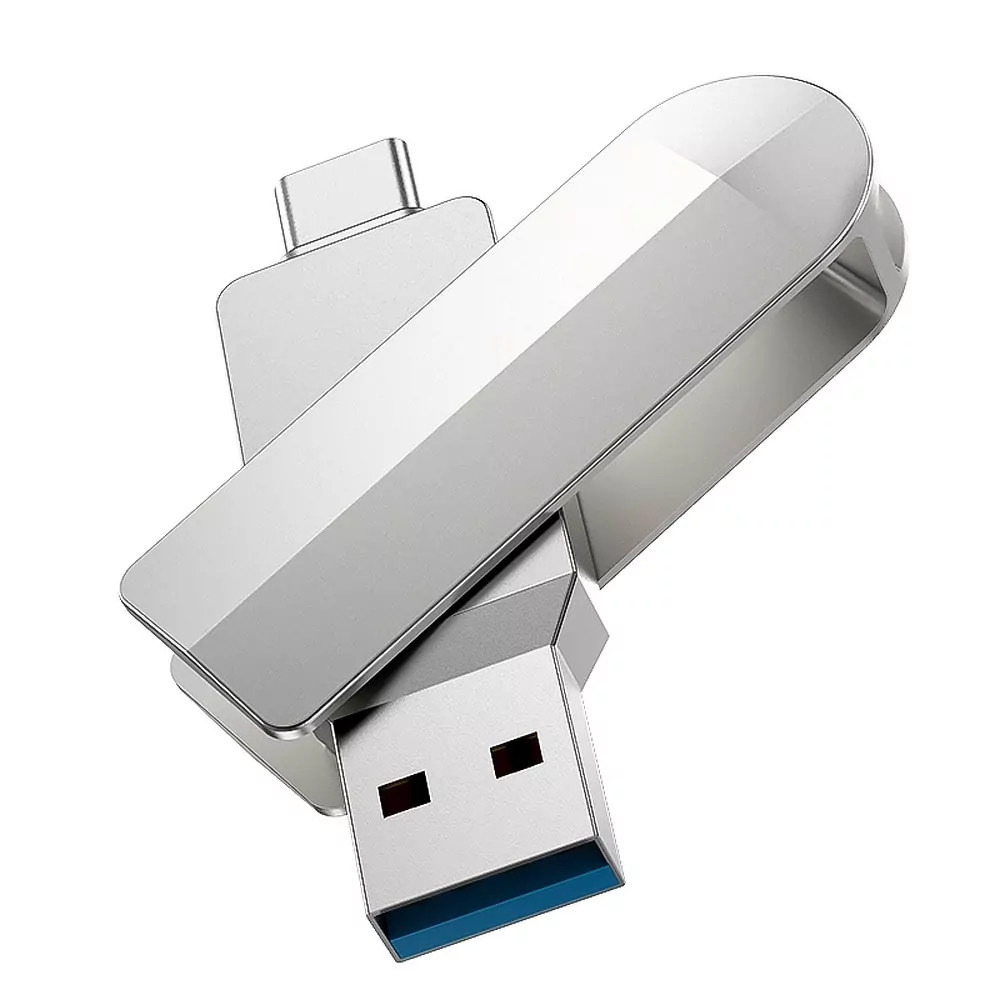 Fleška USB Flash disk HOCO UD10 s kapacitou 32 GB USB 3.0 s konektorem USB a USB-C
