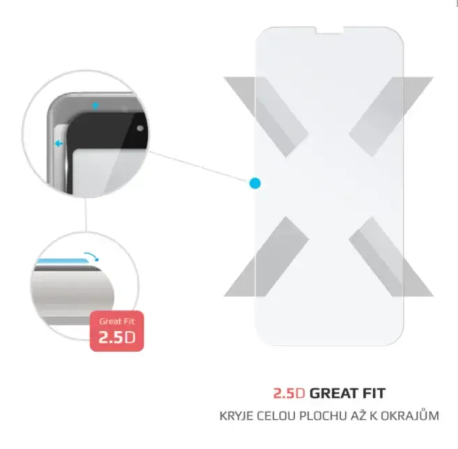 Ochranné sklo FIXED na displej mobilu Samsung Galaxy Xcover 5 (8591680124695)