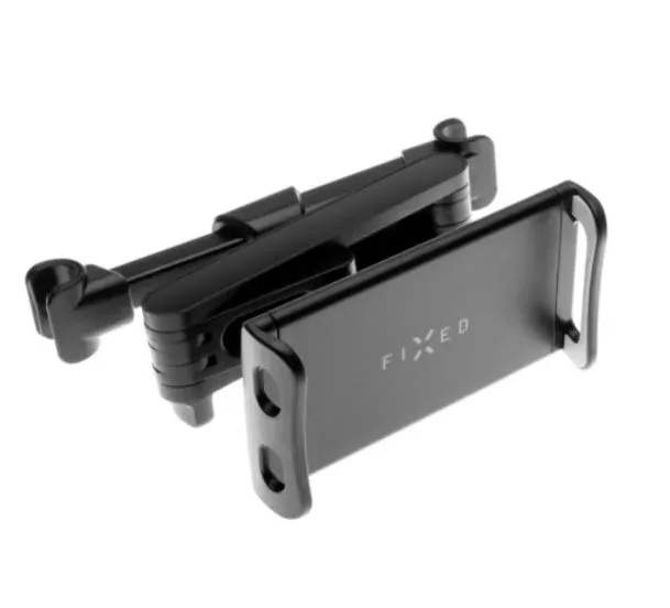 Držák do auta na tablet FIXED Tab Passenger 2 s uchycením do opěrky hlavy a s nastavitelným ramenem, černý