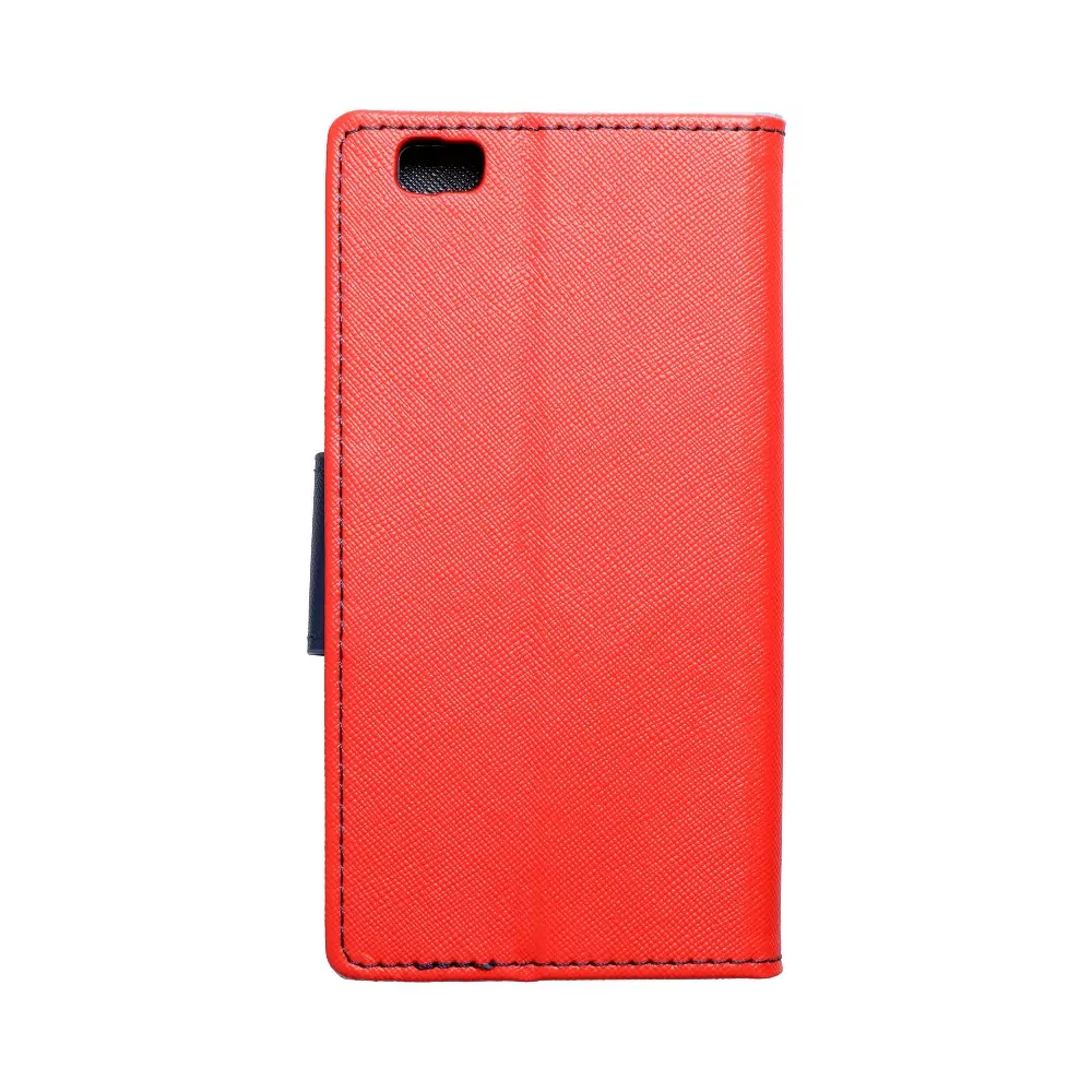 Flipové pouzdro na mobil Coolcase Fancy Book Huawei P8 Lite červené