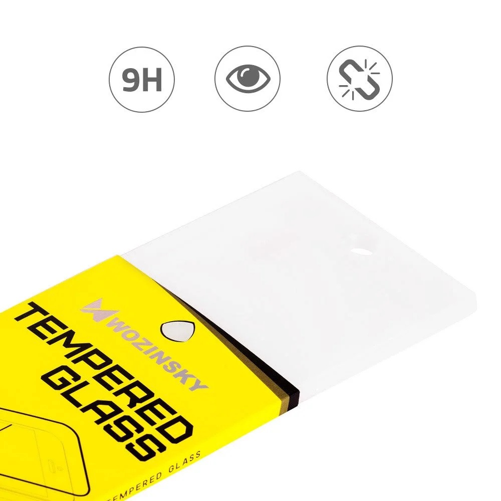 Ochranné tvrzené sklo Wozinsky pro Motorola Moto G50, na celý displej, černé