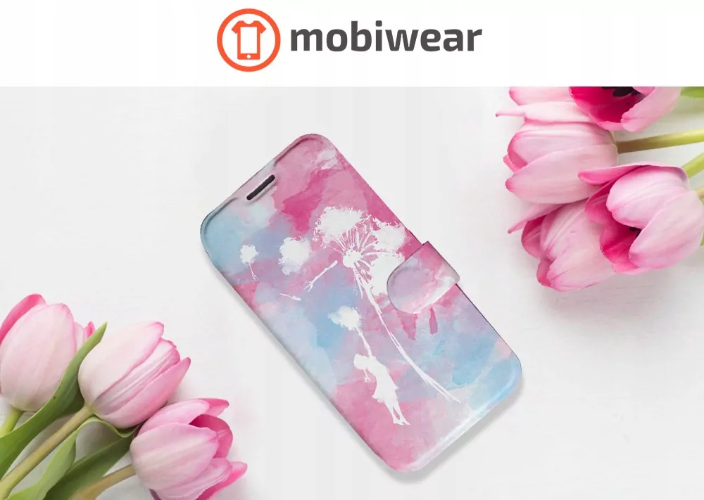 Flipové pouzdro Mobiwear na mobil Xiaomi Mi 11 Ultra - MR07S Vodovkové pampelišky - VÝPRODEJ