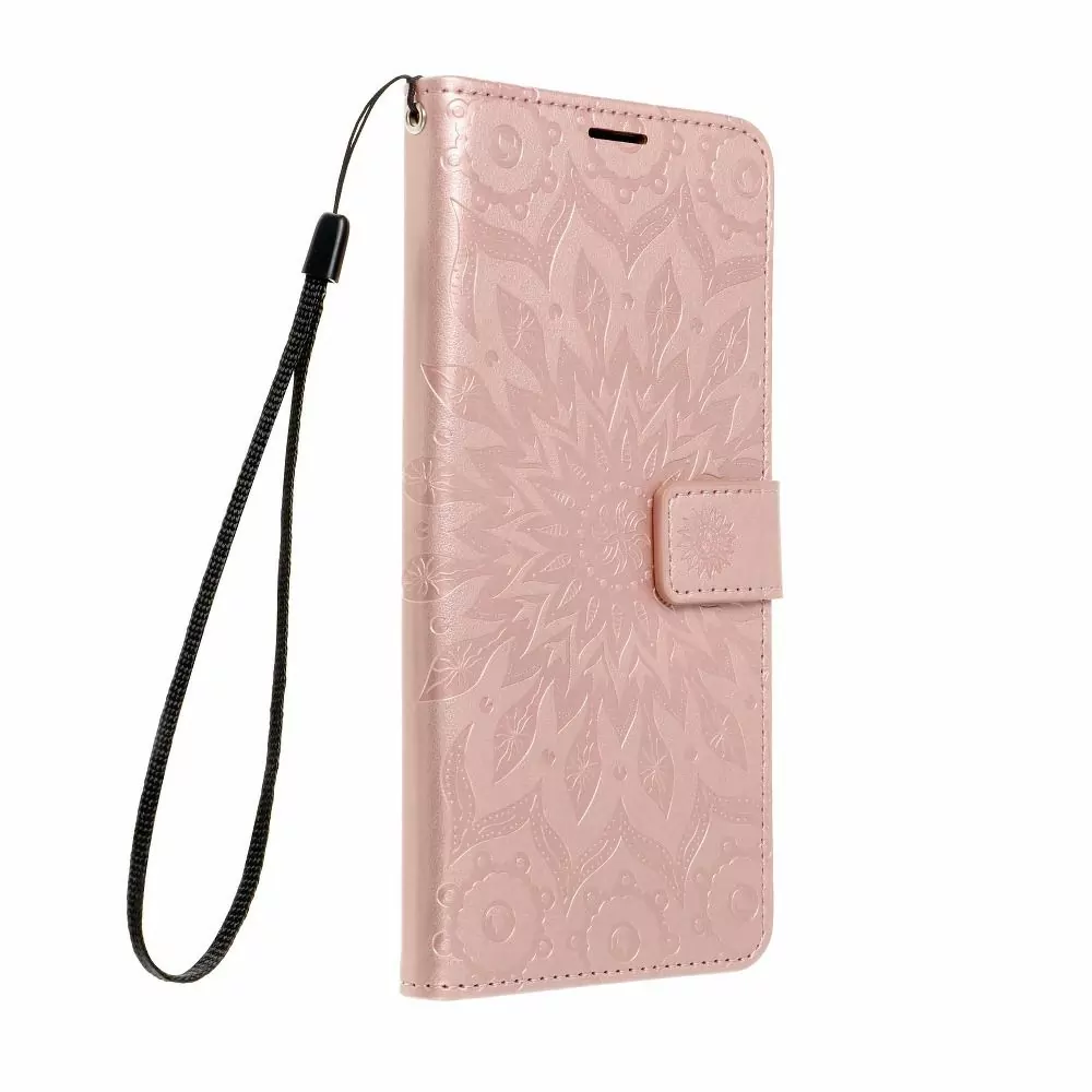 Flipové pouzdro Coolcase Mezzo na mobil Xiaomi Redmi Note 11 / 11S - Mandala rose gold