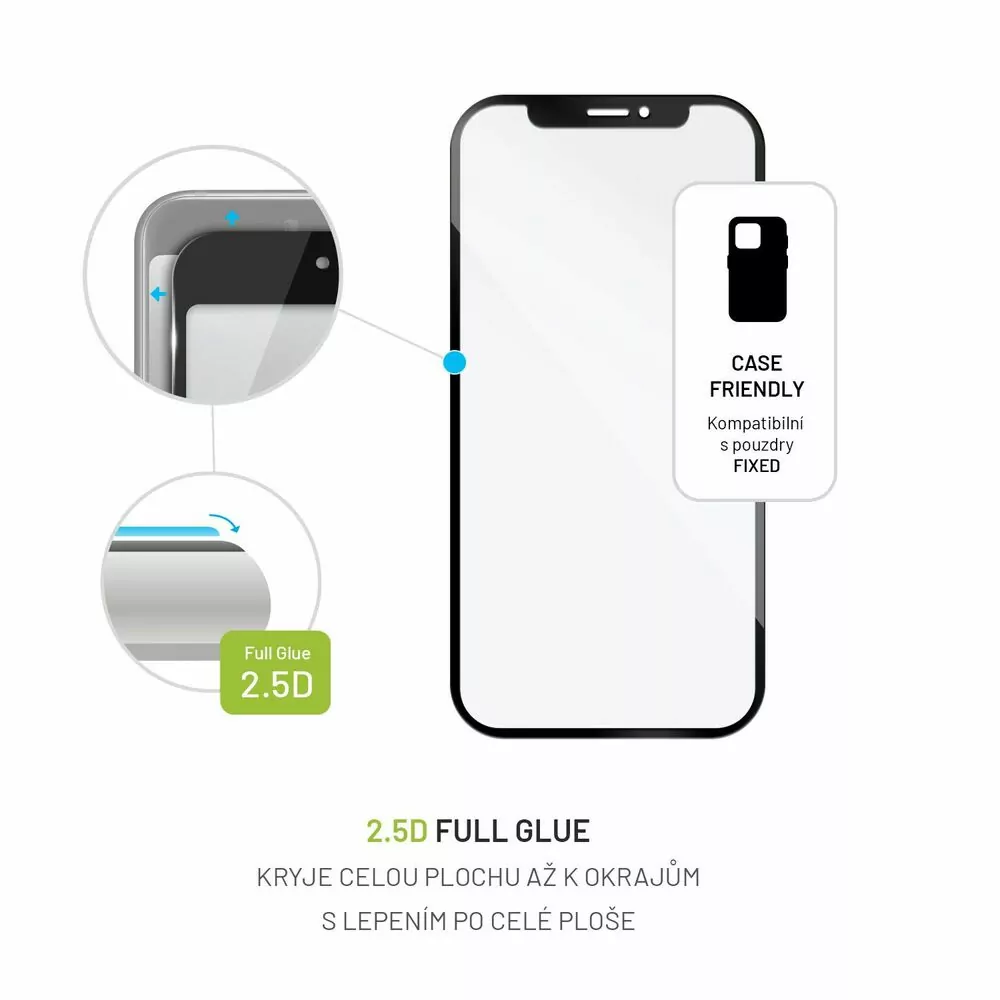 Ochranné tvrzené sklo FIXED Full-Cover pro Realme C33 na celý displej