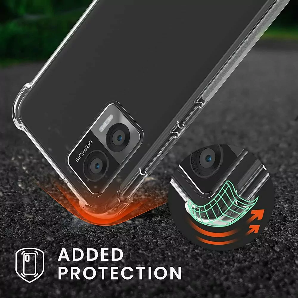 Pevné silikonové pouzdro kwmobile Crossbody na mobil Motorola Edge 30 Neo čiré s popruhem