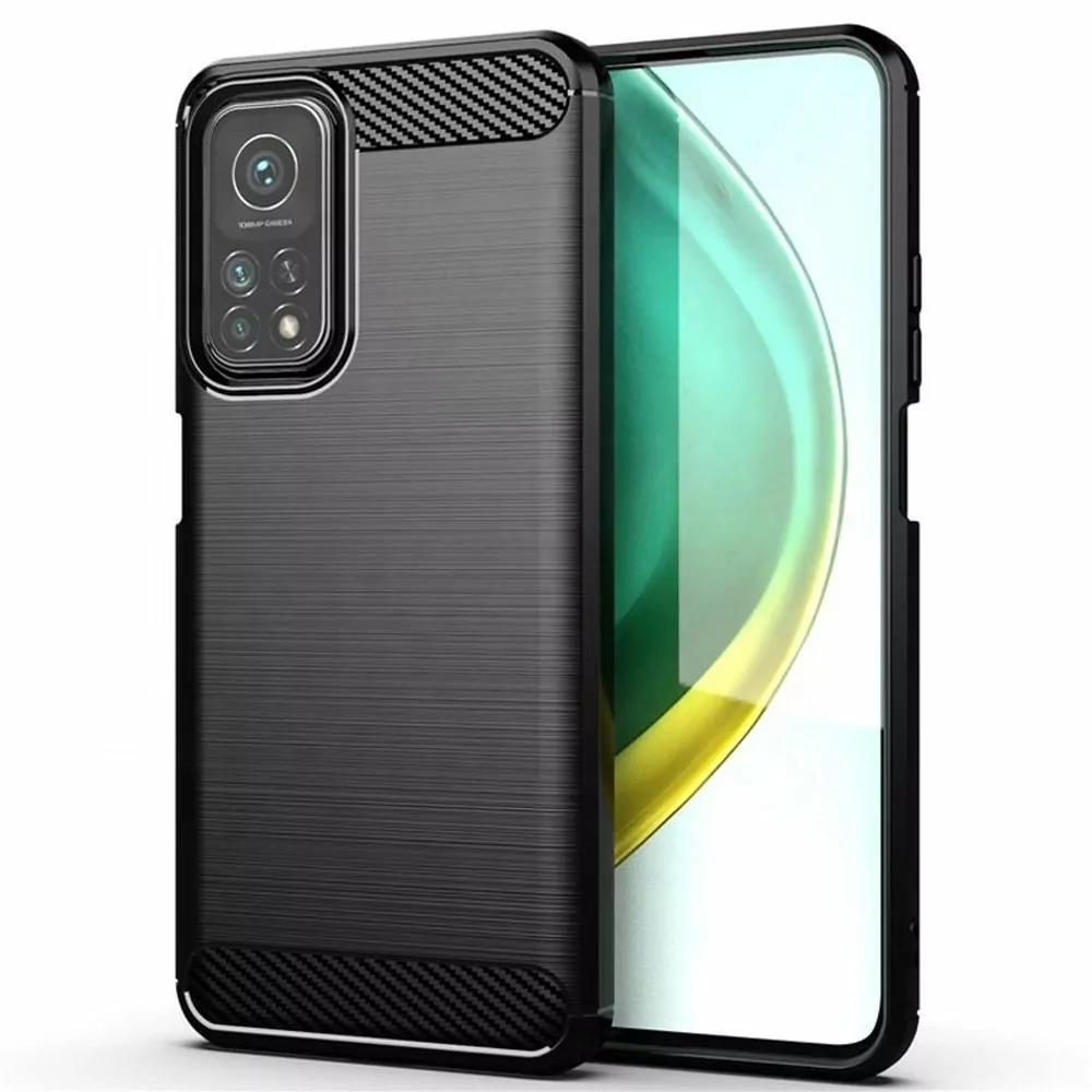 Silikonové pouzdro Coolcase Carbon pro mobil Samsung Galaxy A23 5G Černé