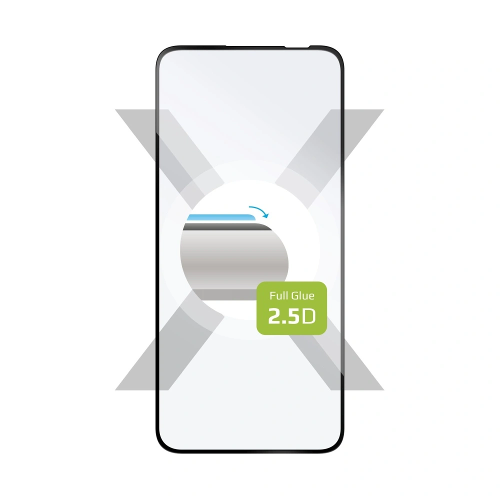 Ochranné sklo ALIGATOR PRINT na celý displej Samsung Galaxy A34 5G černé (8596426104436)