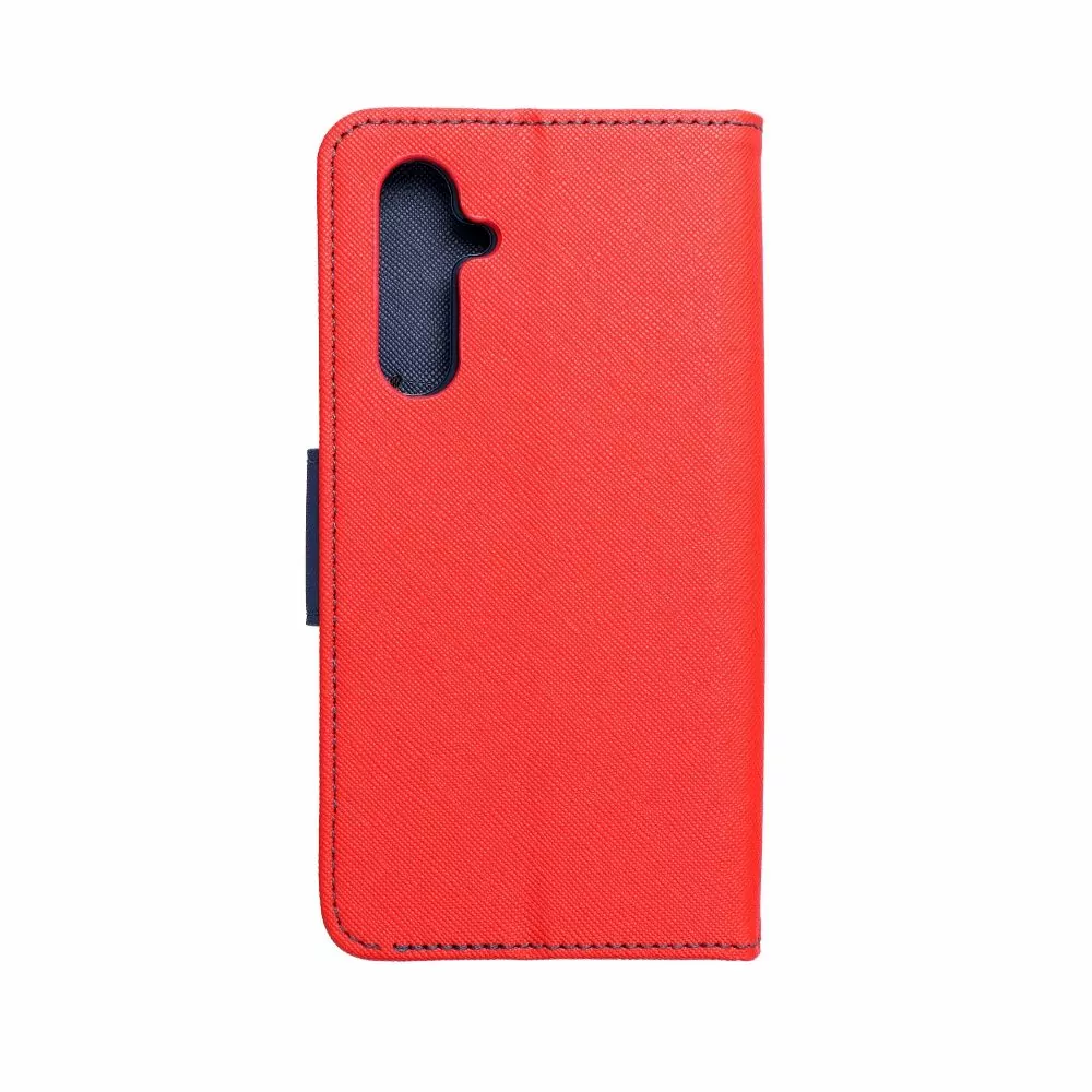 Flipové pouzdro Coolcase Fancy Book na mobil Samsung Galaxy A54 5G červené