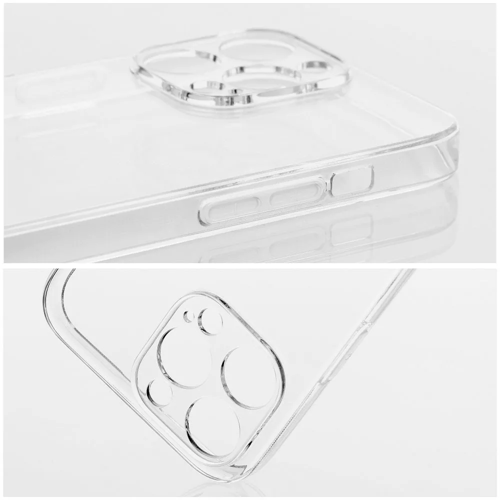 Pevné silikonové pouzdro 2mm Coolcase BOX na mobil Xiaomi Redmi Note 12 Pro 5G Čiré