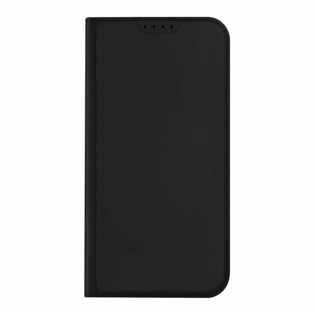 Prémiové flip pouzdro DUX DUCIS SKIN na mobil Apple iPhone 15 Plus - černé
