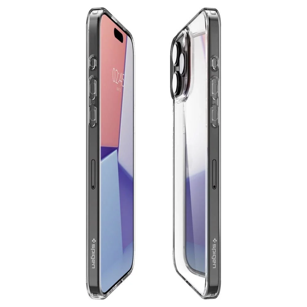 Silikonové pouzdro SPIGEN Airskin Hybrid na mobil Apple iPhone 15 Pro - Clear Transparent