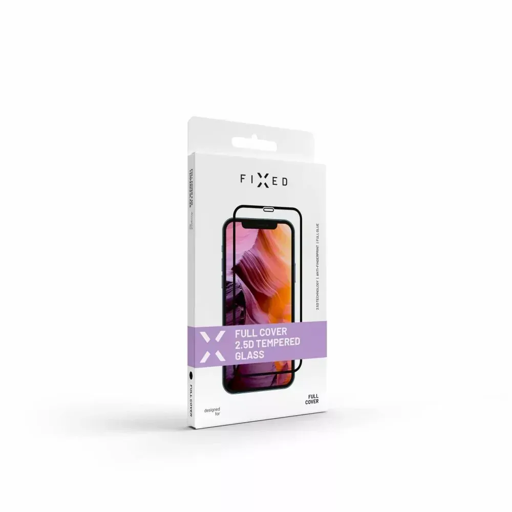 Ochranné tvrzené sklo FIXED Full-Cover na celý displej Samsung Galaxy S23 FE Černé (8591680158782)