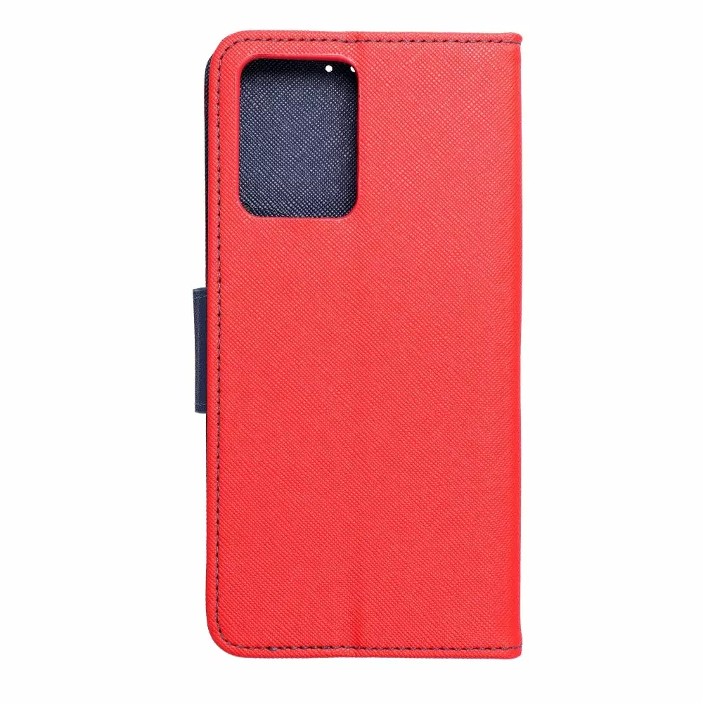 Flipové pouzdro Coolcase Fancy Book na mobil Xiaomi Redmi Note 12 4G Červené