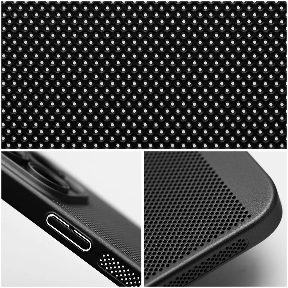 Plastové tvrdé pouzdro Coolcase Breezy na mobil Apple iPhone 15 Pro Černé