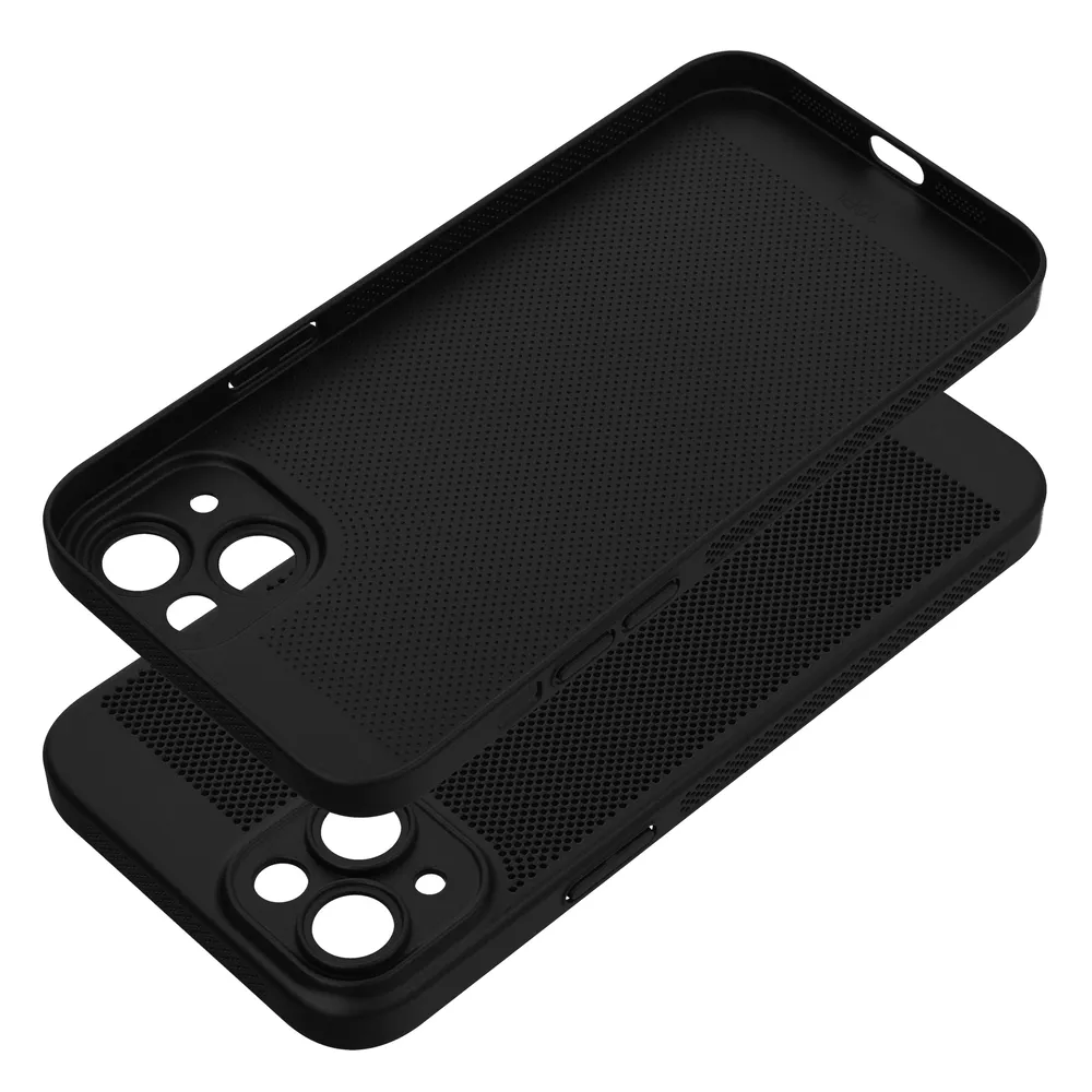 Plastové tvrdé pouzdro Coolcase Breezy na mobil Apple iPhone 15 Plus Černé