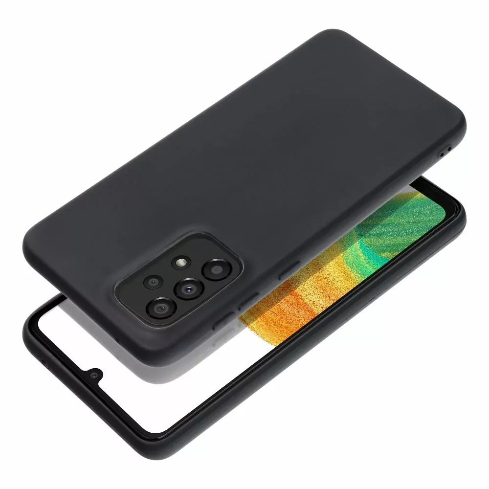 Silikonové pouzdro MATT na mobil Samsung Galaxy A33 5G Černé