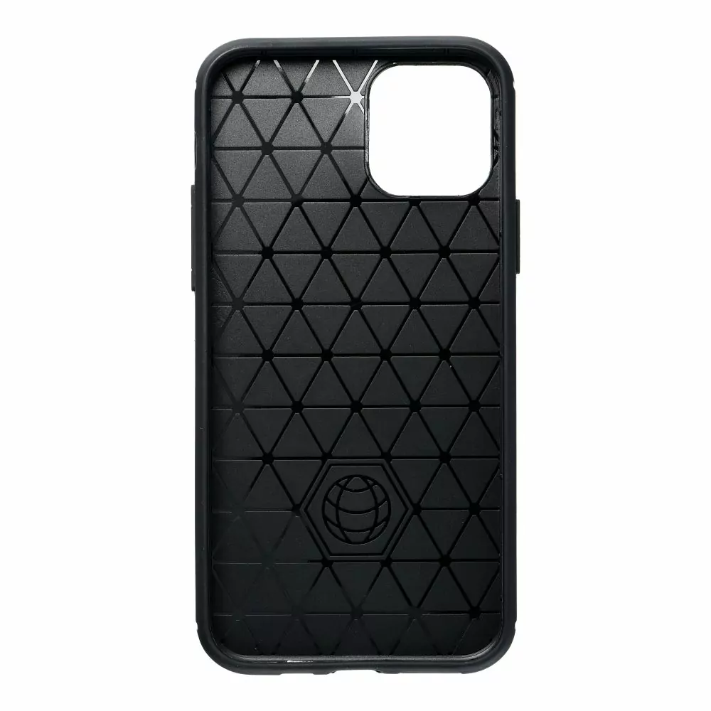Silikonové pouzdro Coolcase Carbon na mobil Apple iPhone 15 Plus Černé