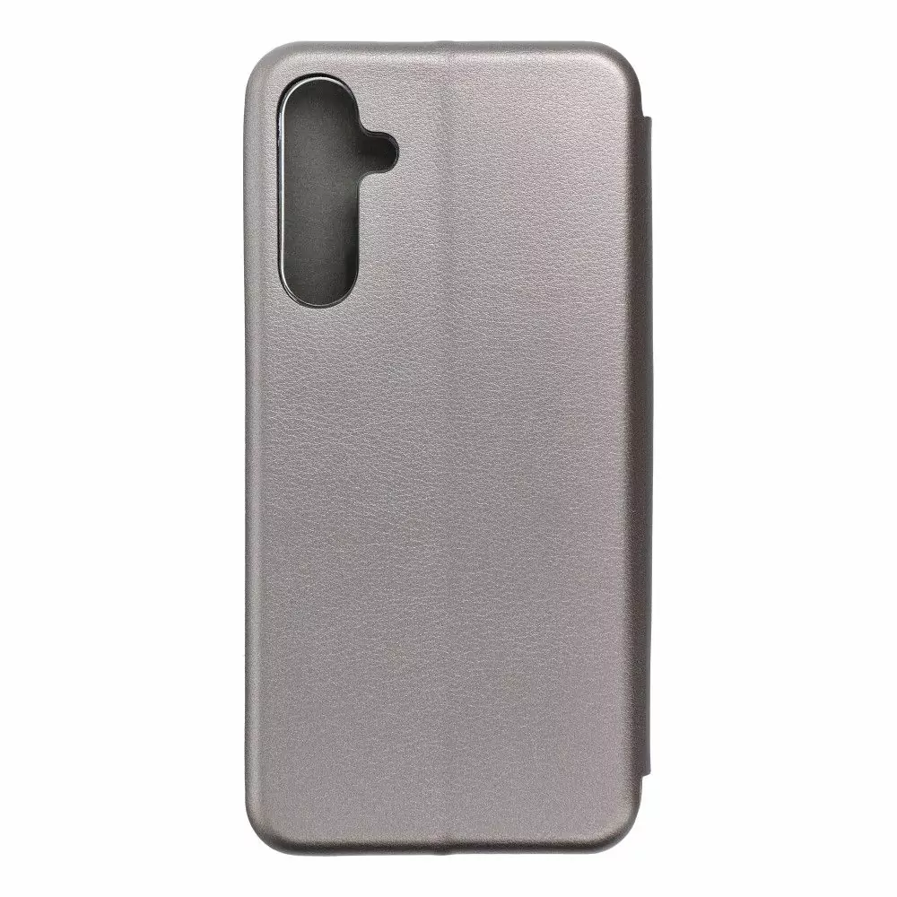 Otevírací flipové pouzdro Coolcase Elegance na mobil Samsung Galaxy A25 5G šedé