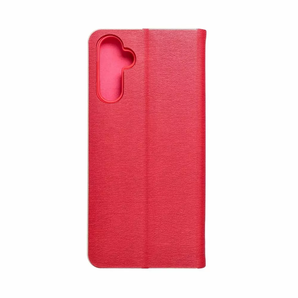 Luxusní flip pouzdro Coolcase Luna na mobil Samsung Galaxy A25 5G Červené
