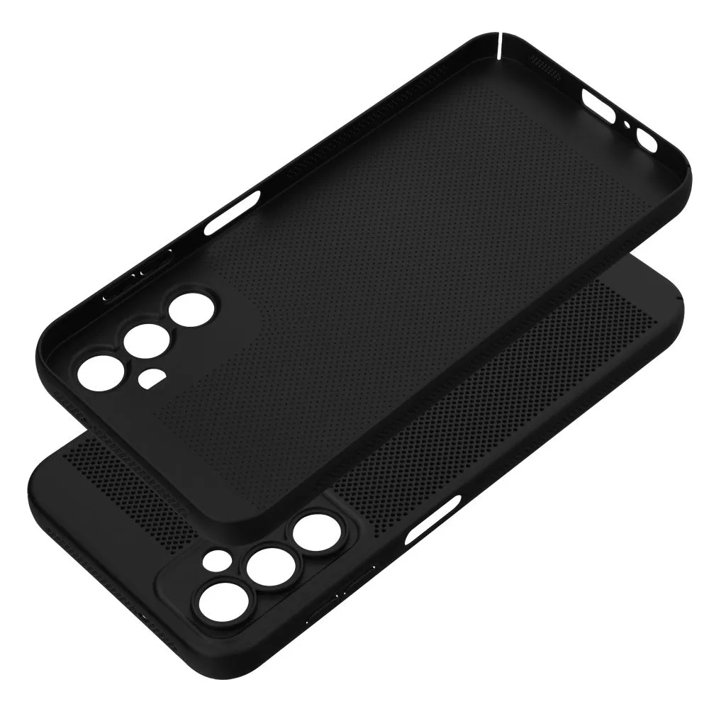 Plastové tvrdé pouzdro Coolcase Breezy na mobil Samsung Galaxy A14 / A14 5G Černé