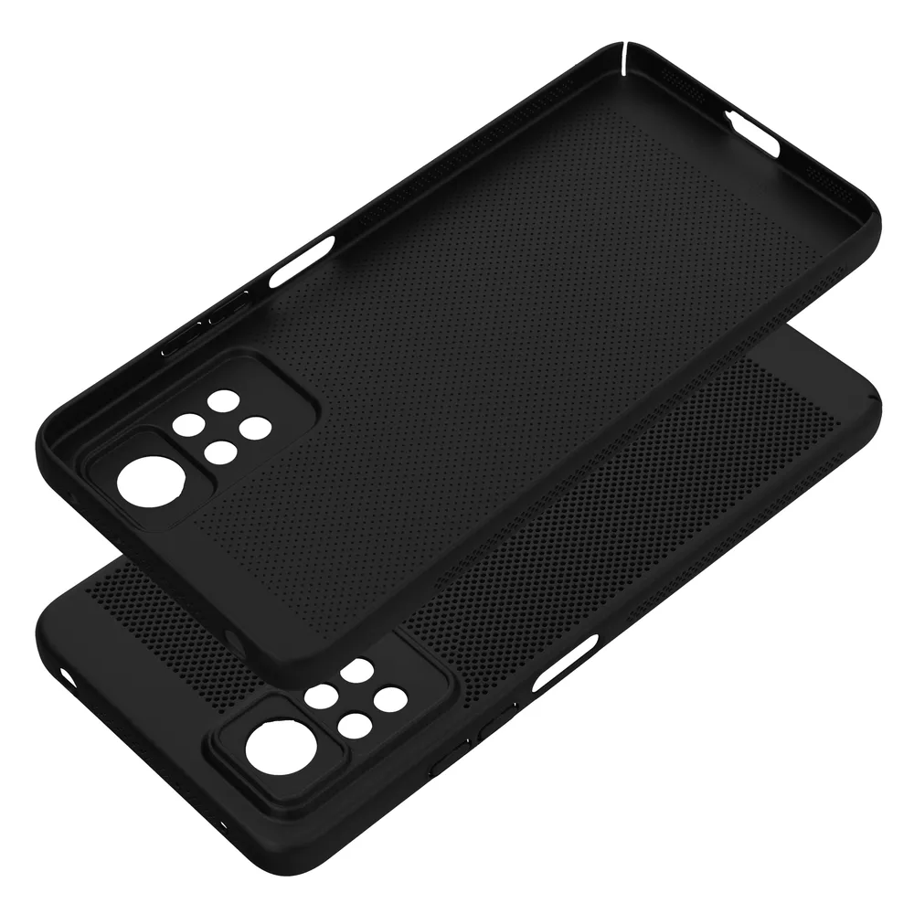 Plastové tvrdé pouzdro Coolcase Breezy na mobil Xiaomi Redmi Note 11 Pro 5G Černé